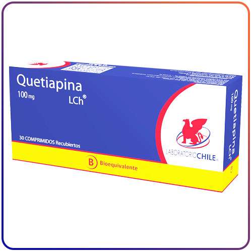 QUETIAPINA  100 MG x 30 COMPRIMIDOS RECUBIERTOS